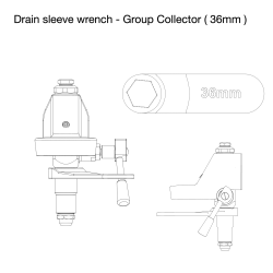Plastic Wrench Set for E61 Group Head – Fits ECM, Rocket, Profitec