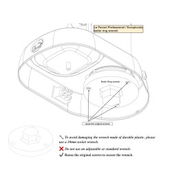 KIT 4 Tools for La Pavoni Europiccola and Professional